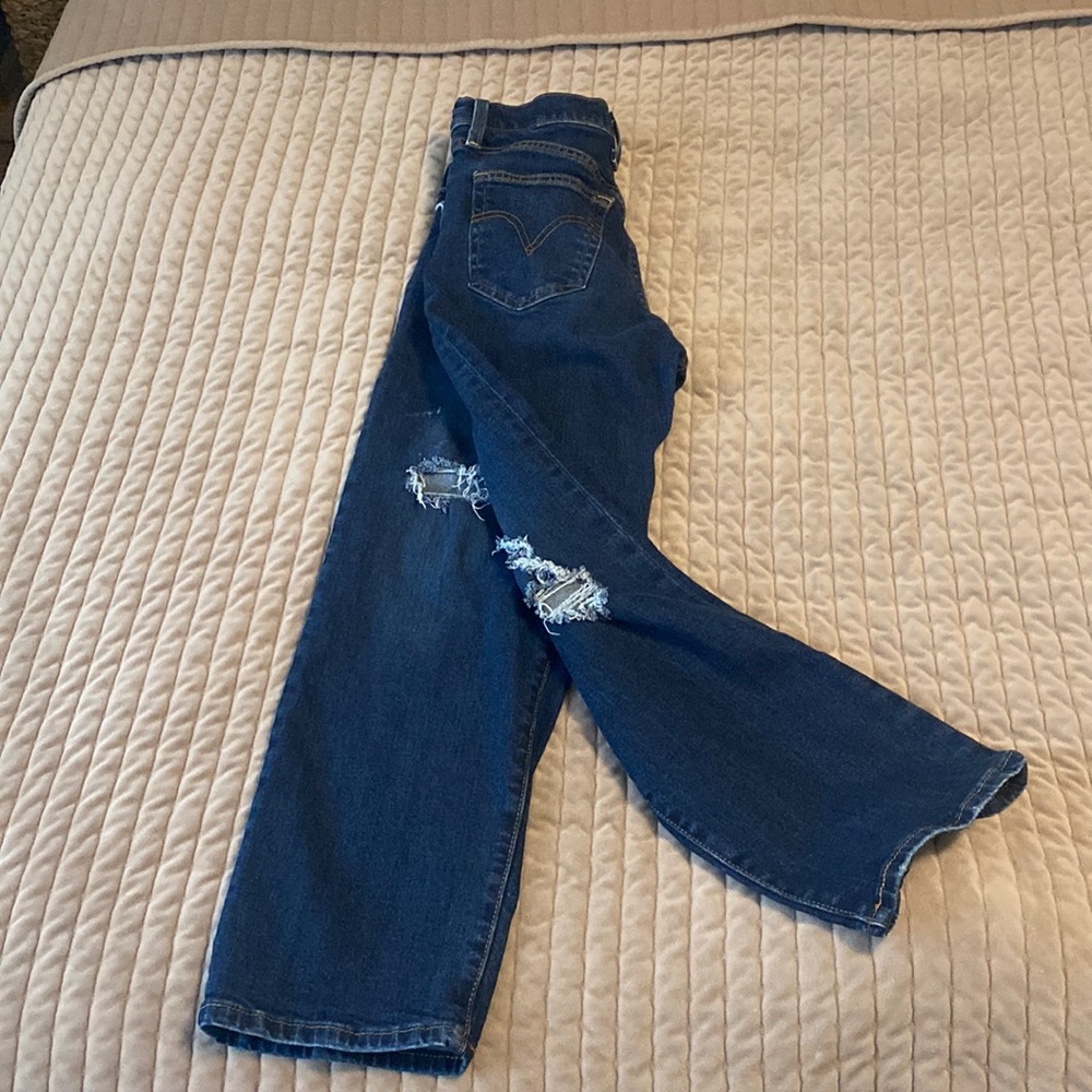 Levi’s Ribcage ankle straight